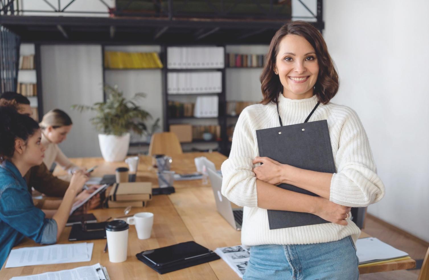 dorevantiqa team collaborating on budgeting resources